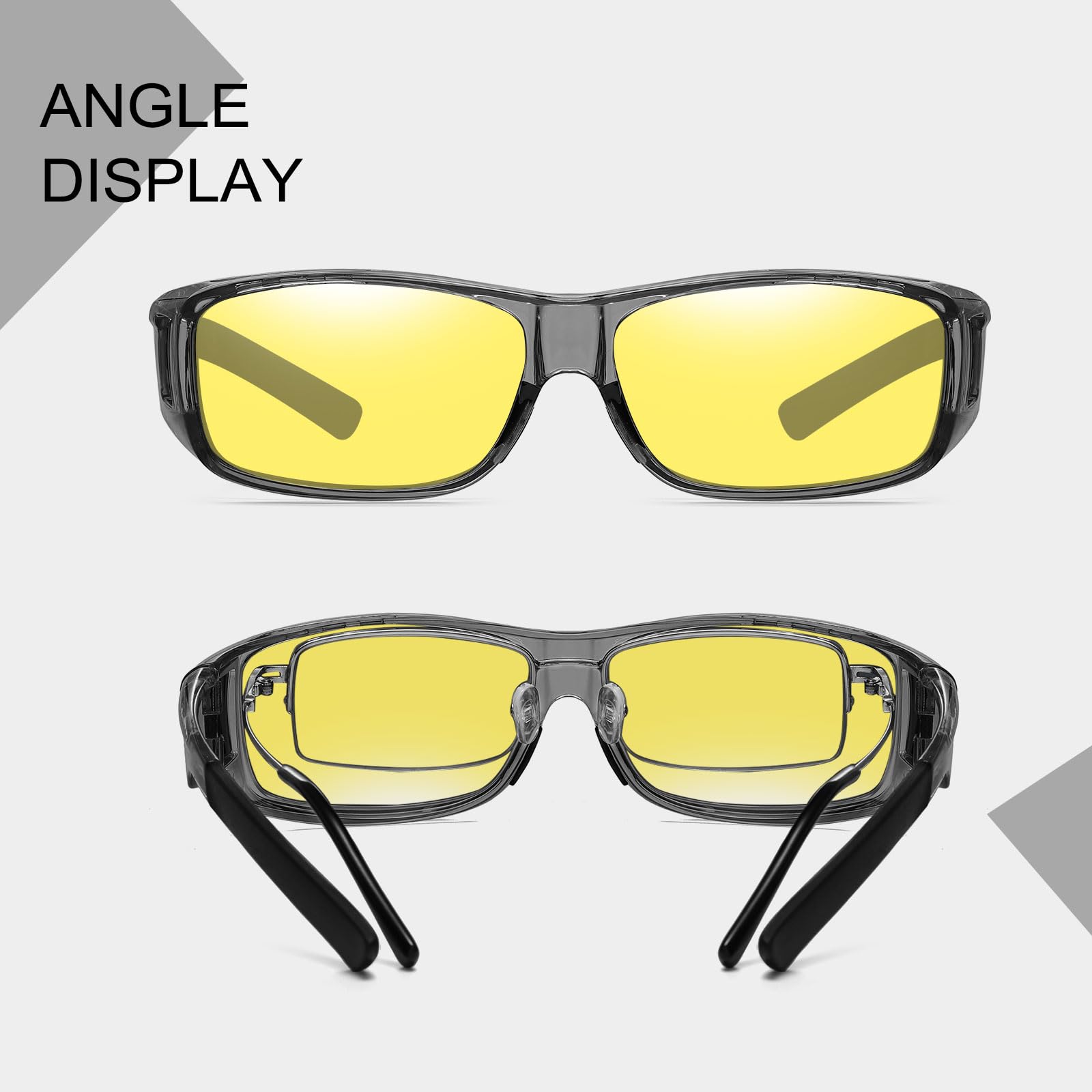 HAOLOTA Night Driving Over Glasses Men Women NV0154