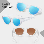 HAOLOTA Small Cat Eye Fit Over Sunglasses Women SG0171