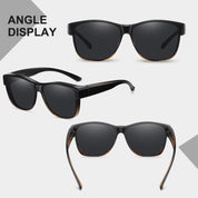 HAOLOTA Square Oversized Over Sunglasses Men SG0174L