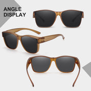 HAOLOTA Square Oversized Over Sunglasses Men SG0174L