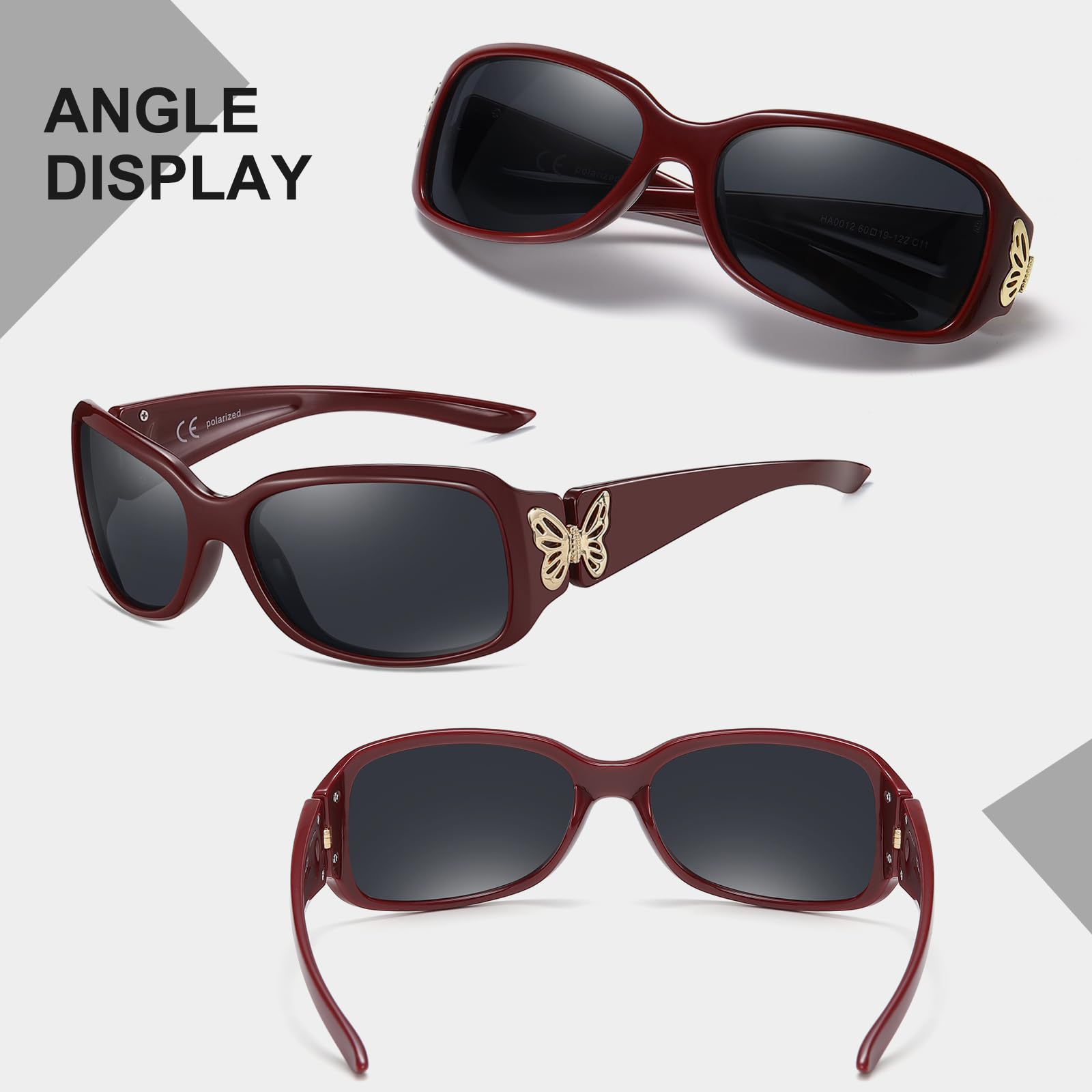 HAOLOTA Butterfly Design Sunglasses Women SG0012