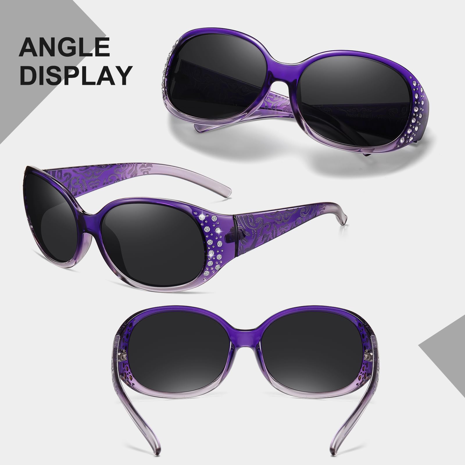 HAOLOTA Rhinestone Surround Sunglasses Women SG0008