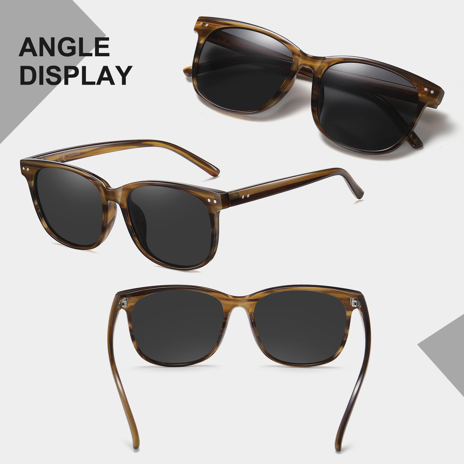 HAOLOTA 2pcs Classic Round Sunglasses Women SG8081-2P