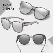 HAOLOTA Cat Eye Sunglasses Over Glasses Women SG0189
