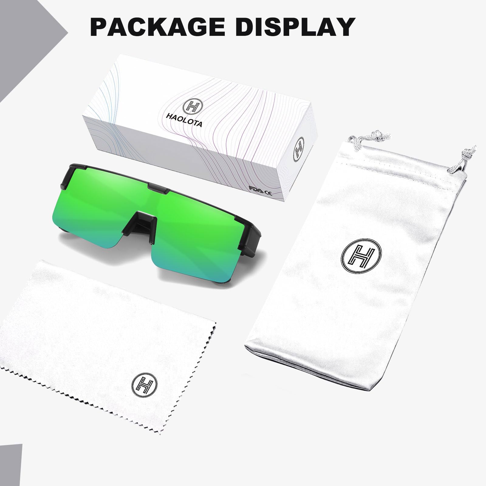 HAOLOTA Cycling Sunglasses Over Glasses Men SG0191