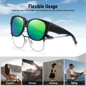 HAOLOTA Cat Eye Sunglasses Over Glasses SG0179