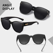 HAOLOTA Cat Eye Sunglasses Over Glasses Women SG0189