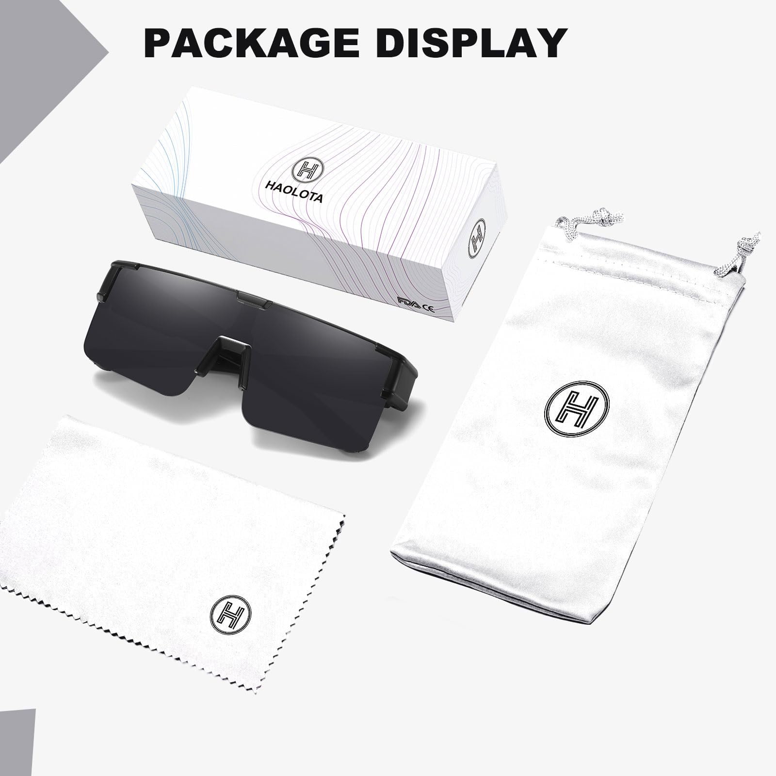 HAOLOTA Cycling Sunglasses Over Glasses Men SG0191