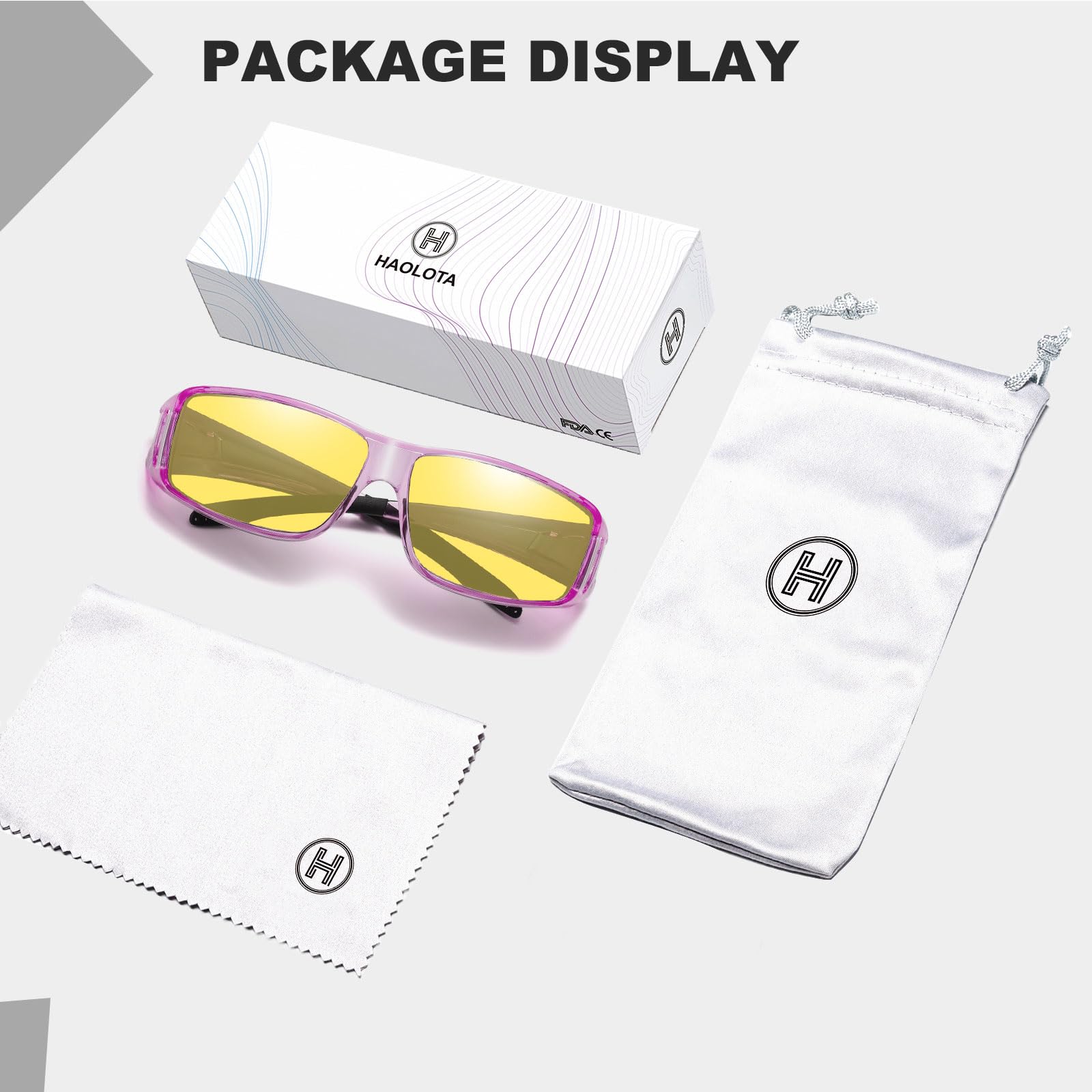 HAOLOTA Night Driving Over Glasses Men Women NV0311