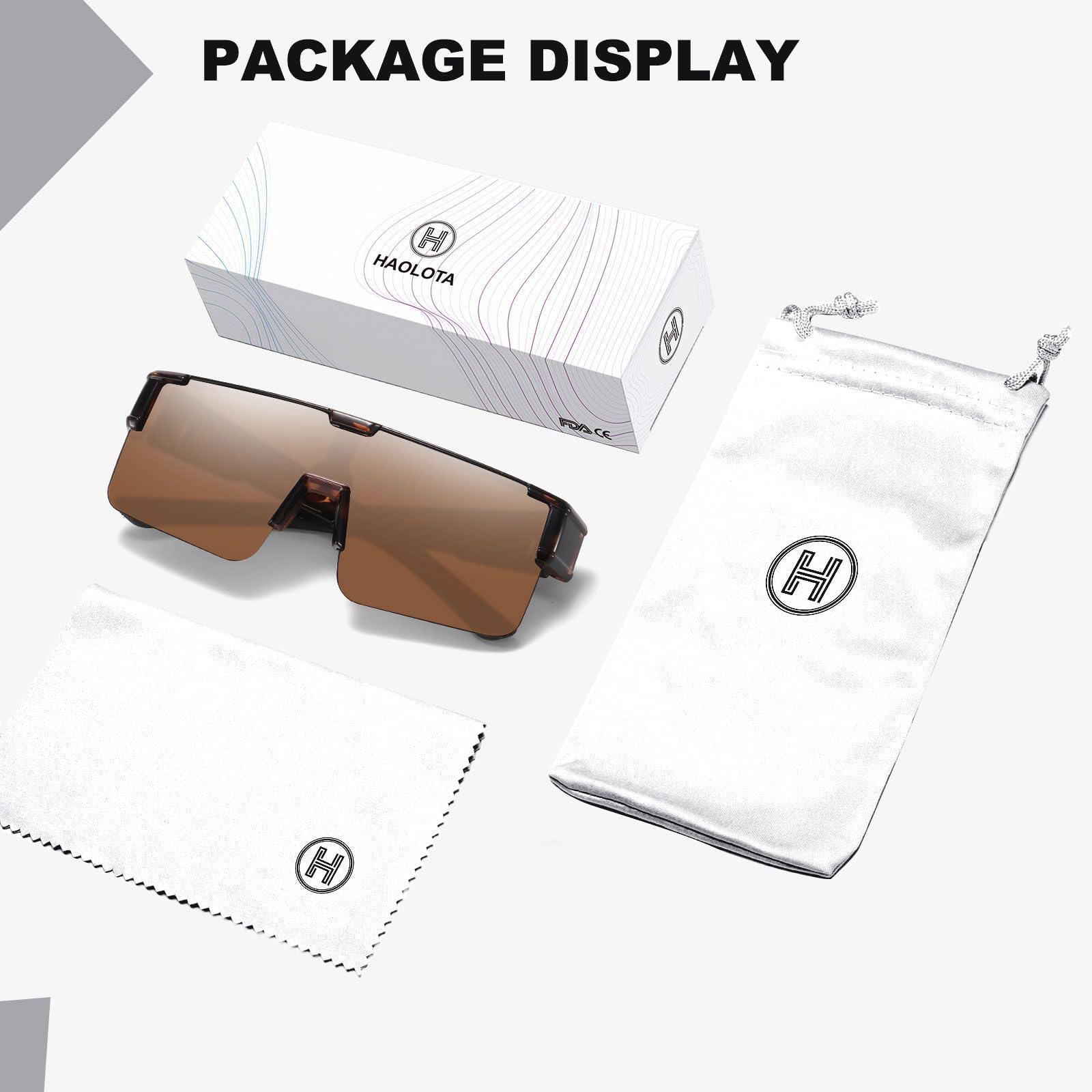 HAOLOTA Cycling Sunglasses Over Glasses Men SG0191