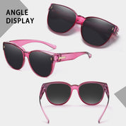 HAOLOTA Cat Eye Sunglasses Over Glasses Women SG0189