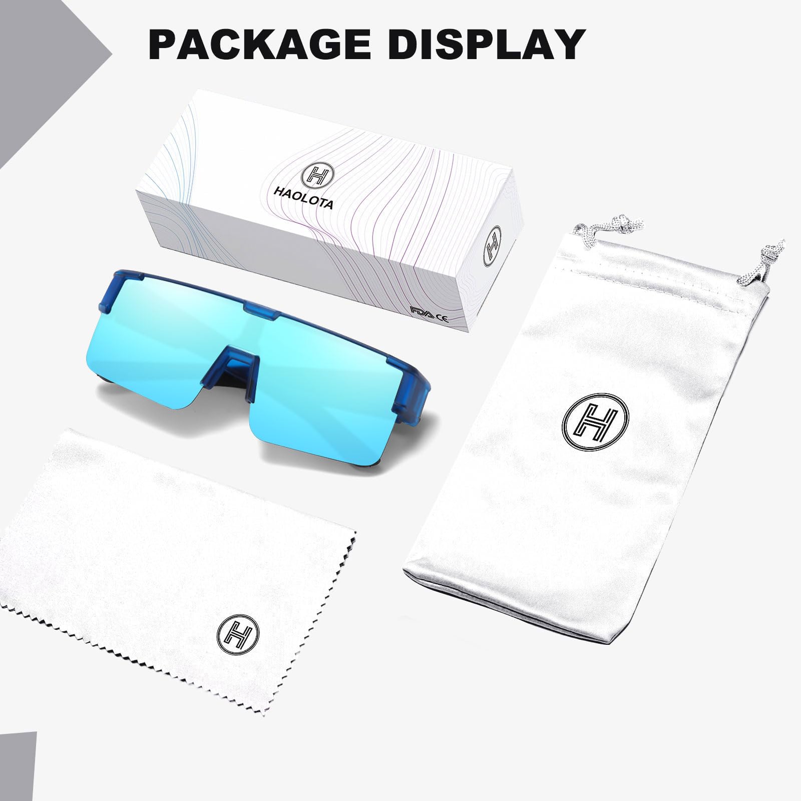 HAOLOTA Cycling Sunglasses Over Glasses Men SG0191