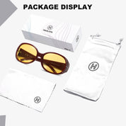 HAOLOTA Rhinestone Night Driving Glasses Women NV0008