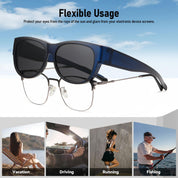 HAOLOTA Cat Eye Sunglasses Over Glasses Women SG0173